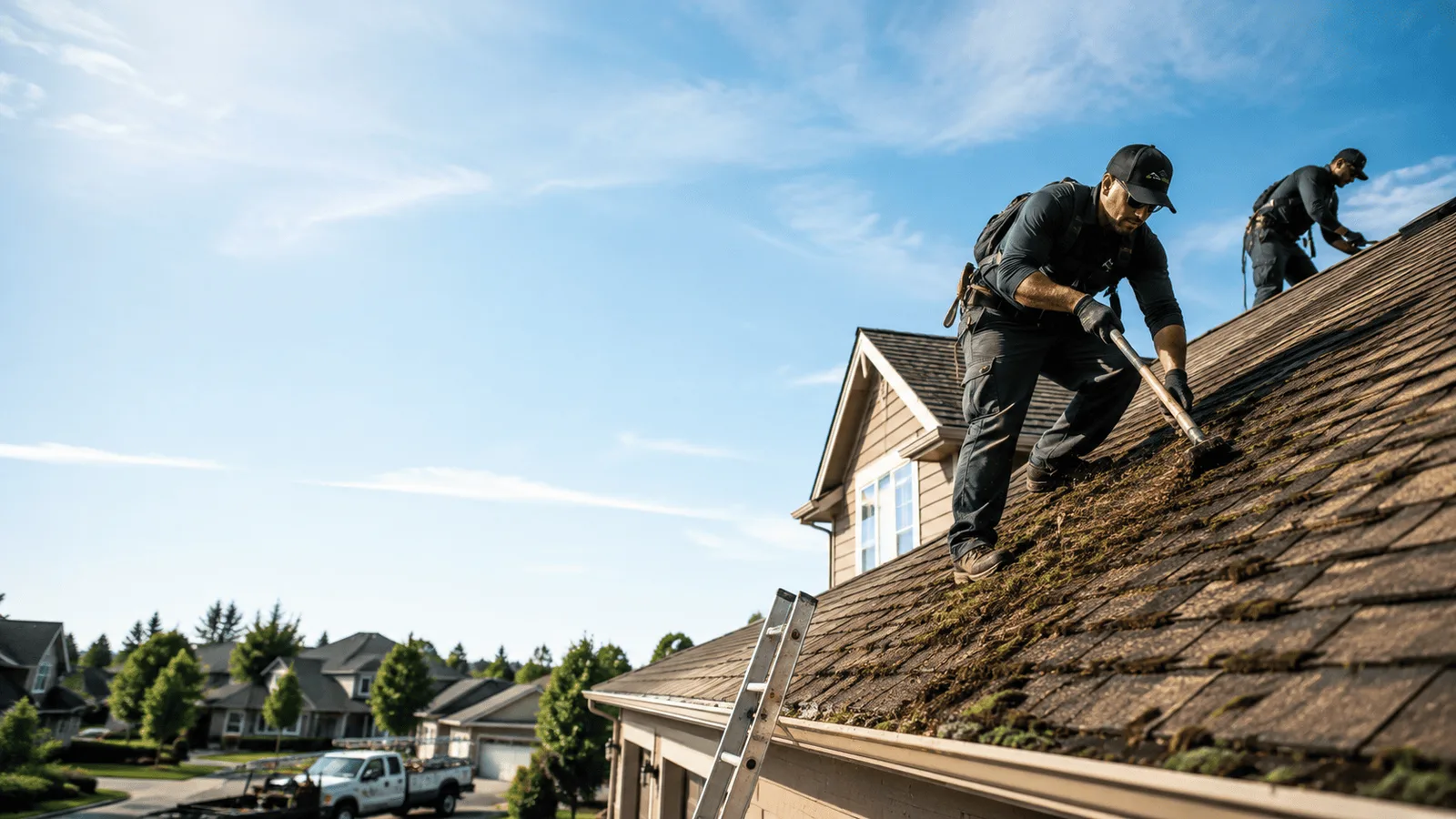 Roof Moss Removal in Paint Rock, TX near me